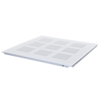 Plaque de gousset en aluminium perforée au plafond acoustique, personnalisée, étanche au feu, 600x600, pour la construction de bureaux