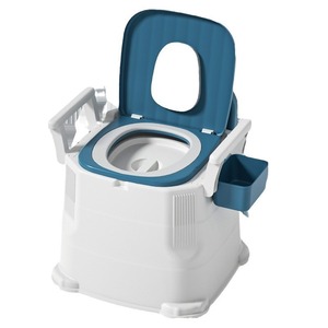 <strong>Portable</strong> <strong>Bedroom</strong> Bedside One Piece <strong>Toilet</strong> <strong>for</strong> Adults Elderly Pregnant Women with Square Bowl P-trap Drainage Easy Clean Design - Product Image 5