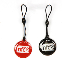 Étiquette RFID personnalisée, en époxy, étanche, NFC, pièces/lot
