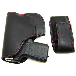 वाटरप्रूफ आउटडोर हटाने योग्य काले चमड़े के उपकरण होल्स्टर धारक छुपा हुआ - Product Image 5