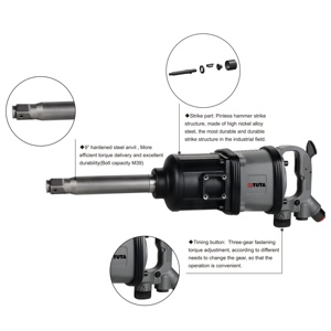 1 "nhiệm vụ nặng nề 3200nm. <span class=keywords><strong>Air</strong></span> tác động cờ lê khí nén công cụ khác - Product Image 2