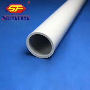 white pvc conduit light duty 20x1.1mm thickness dignity pvc cable bending pipe
