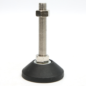 ขาตั้งเหล็กคาร์บอนชุบสังกะสีแบบปรับได้ Laojiu Hardware Nylon Fixed Adjustable Feet M8 M12 M16 - Product Image 5
