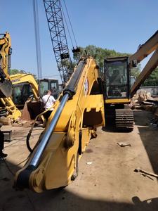 Excavadora de cadenas de 20 toneladas para sitios de excavación medianos, excavadora CAT 320GC usada de Caterpillar Japón para granja - Product Image 2