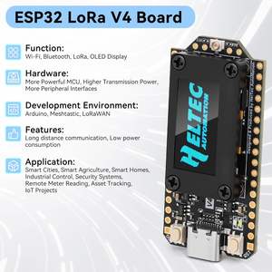 ESP32 LoRa V4開発ボードESP32-S3 SX1262モジュール2MB PSRAM 16MBフラッシュ915MHzアンテナOLEDディスプレイLoRaWAN <span class=keywords><strong>IoT</strong></span> - Product Image 2