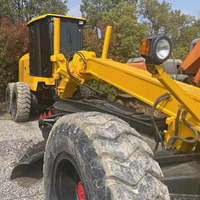 Niveleuse à moteur d'occasion 16t en stock pour travaux de terrassement et projets de construction routière