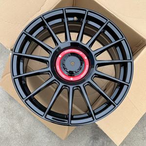 Jantes en alliage de haute qualité neuves de 17, 18 et 19 pouces, 5x108, 5x112, 5x114.3, 5x120 mm, noir mat, forgées, pour modèles universels - Product Image 6