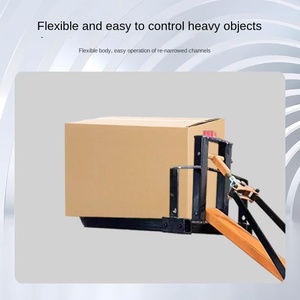 Kurbel arm lader Manueller Stapler Tragbarer elektrischer hydraulischer Kurbel arm stapler Mini verstellbarer elektrischer Paletten stapler - Product Image 4