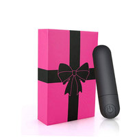 USB wiederauf ladbare Frauen Black Mini Bullet Sexspielzeug Vibrator für Kitzler Brustwarzen und andere empfindliche Flecken, um Vibrationen zu maximieren