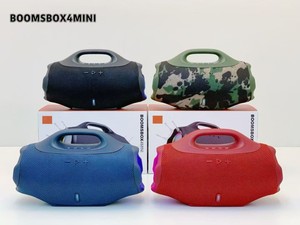 BOOMSBOX4 MINI LED RGB, haut-parleur sans fil BT 5.3 avec poignée en plastique, étanche, portable, caisson de basses extérieur, système audio, sortie 100-300W - Product Image 6