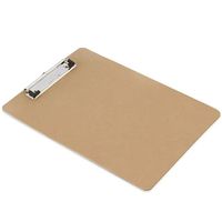 Carpeta de madera A4 para papeles de examen Menús Escritura/Dibujo-Producto de archivo versátil