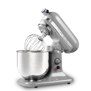 Robot Pâtissier <span class=keywords><strong>Professionnel</strong></span> Planétaire 5L pour Gâteaux, Pains et Pâtes – Mélangeur de Pâte Alimentaire - Product Image 1