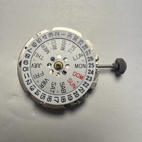 Mouvement de montre automatique mécanique japonais Miyota 8200, 21 rubis, 21600 alternances par heure, haute précision, acier inoxydable, réglage rapide de la date