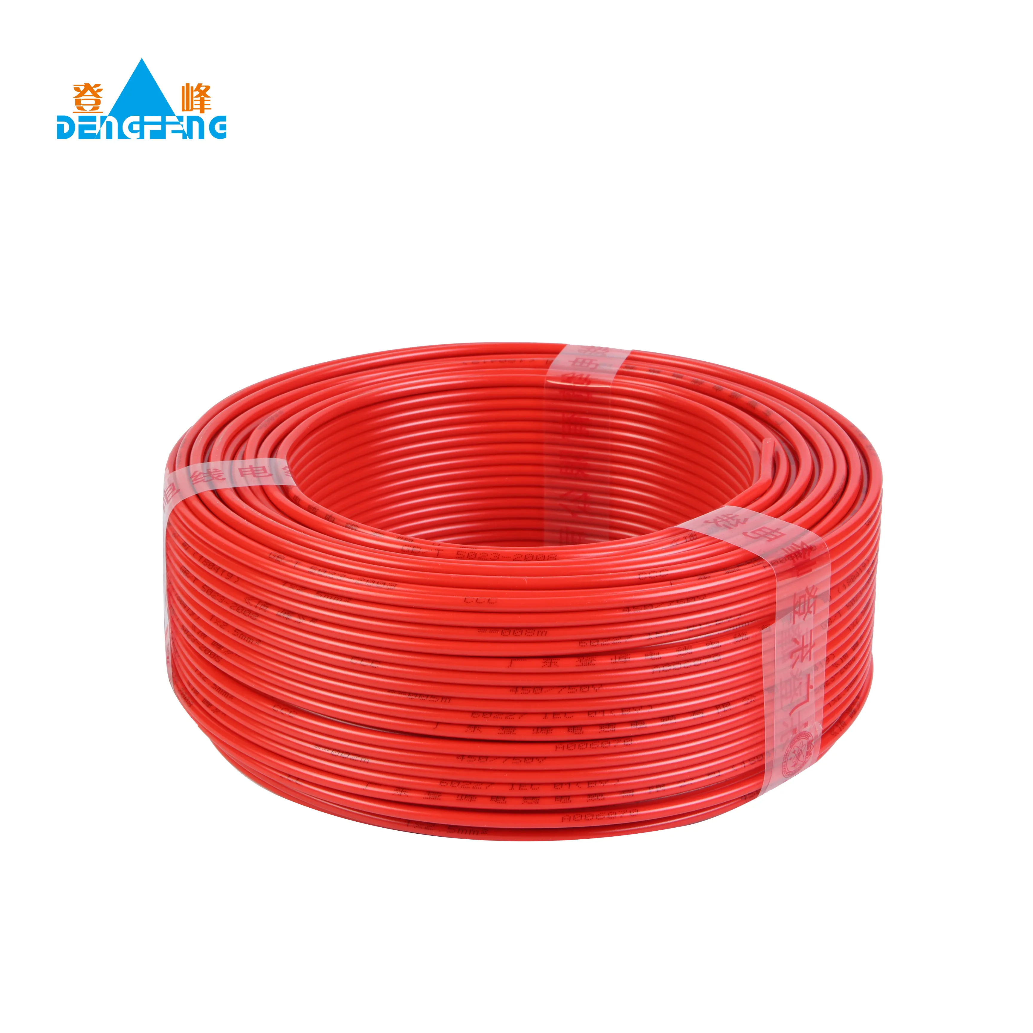 BVR 6mm2 Household wiring bv/bvr 1.5mm 2.5mm 6mm electrical wire prices 19 Strands copper wire BVR 6mm cable 450V/750V PVC