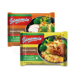 Indian Instant Foods Best Selling Chinese Supplier HACCP Certification Low-Salt Fesh Ramen Noodles Instant Chicken Noodles