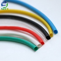Matériau PE Manchon Isolant Double Paroi En Caoutchouc De Silicone de câble Thermorétractable Tube Thermorétractable Tube Avec De La Colle À L'intérieur