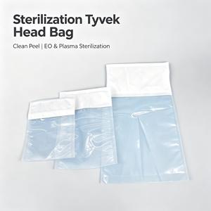 Bolsa de Tyvek Personalizada de Varios Tamaños, Embalaje Estéril para Dispositivos Médicos, Indicador de Esterilización por Plasma/EO, Bolsa Desprendible Desechable para <span class=keywords><strong>Vapeadores</strong></span> - Product Image 1