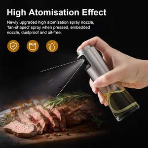 Mini Stainless Steel 304 Oil Sprayer Cooking <b>Vinegar</b> for Bbq Pan Salads Baking 70 Ml Olive Oil Viniger Sprayer - Product Image 4