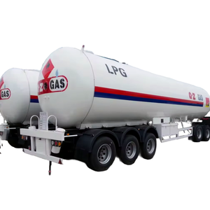 Remolque cisterna de GLP de <span class=keywords><strong>segunda</strong></span> <span class=keywords><strong>mano</strong></span>, semirremolque de tanque de gas propano GLP a la <span class=keywords><strong>venta</strong></span> - Product Image 1