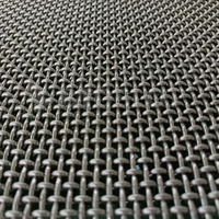 Maille métallique ondulée industrielle recouverte de caoutchouc à mailles uniformes pour la séparation des matériaux minéraux