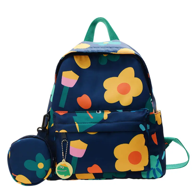 wholesale casual daily used back pack custom full printing pattern kids school bag children's backpack
