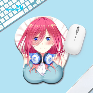 Đẹp sexy Chuột chơi game cổ tay Pad hai chiều Silicone cổ tay phần còn lại với thiết kế thời trang trong kho - Product Image 4