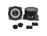 Vente en gros d'usine 4 pouces 2 voies haut-parleurs de porte de voiture gamme complète RMS 30W 88DB Subwoofers haut-parleurs de composants sonores de voiture