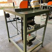 Scie à table manuelle en alliage d'aluminium pour la découpe de profilés de fenêtres et de portes