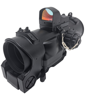 High Quality 1-4x Red Dot Locomotive Combination Dual-Purpose Adjustable Aluminum Waterproof Fully Multi Coated Tactical Scope