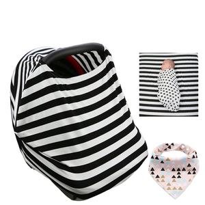 <span class=keywords><strong>Housse</strong></span> d'allaitement pour bébé <span class=keywords><strong>Housse</strong></span> <span class=keywords><strong>de</strong></span> siège auto bio pour bébé avec couverture d'emmaillotage en mousseline pour bébé - Product Image 1