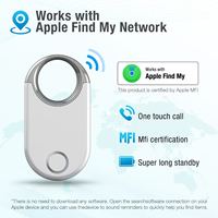 Localizador GPS Mini F11, Etiqueta Inteligente para Objetos, Llaves, Equipaje, Cartera, Antipérdida, Certificado ROSH, Plástico, Navegación GPS IOS