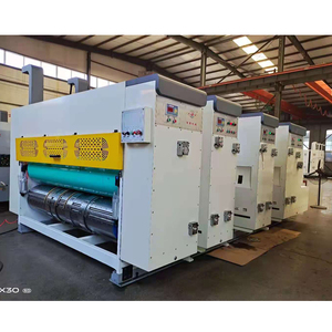 Máquina Automática para Impresión Flexográfica de Cajas de Cartón Corrugado, Dos Colores, Ranurado y Troquelado Rotatorio - Product Image 6