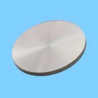 Cibles en alliage de nickel, cible de pulvérisation au nickel-vanadium 99,9% 99,95% 99,99% NiV7% NiV8%, cible disque pour revêtement