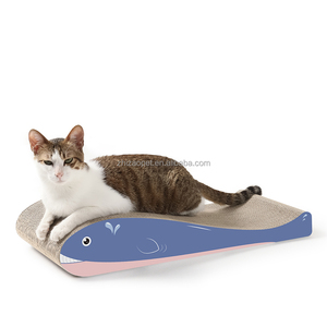 Milieuvriendelijk Modern Kattenpoot Golfkartonnen Krabber En Kattenspeelgoed Duurzaam Veilig Op Maat Bedrukt Groothandelsverpakking - Product Image 3
