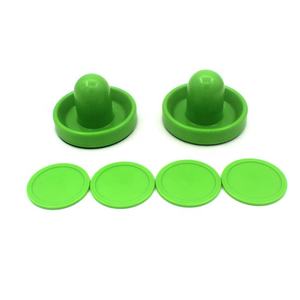 Accessoires de <span class=keywords><strong>table</strong></span> de hockey <span class=keywords><strong>sur</strong></span> air léger 2 gardiens de but pousseurs coulissants 4 rondelles pour le divertissement - Product Image 6