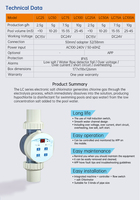 Stepon nouveau produit vente chaude sel chlorinateur pour piscine avec bon prix Chlorateur De Sel chlorator Solny