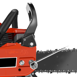 Sierra de cadena de 18 pulgadas con mango <span class=keywords><strong>superior</strong></span> para cortar madera de árbol, motosierra de gasolina pequeña de 58cc de alta calidad con barra guía 325 063 y cadena de sierra - Product Image 2