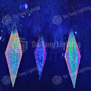 Lampes suspendues étanches IP65 pour la décoration intérieure/extérieure du jardin et de la cour, amélioration du paysage - Product Image 1