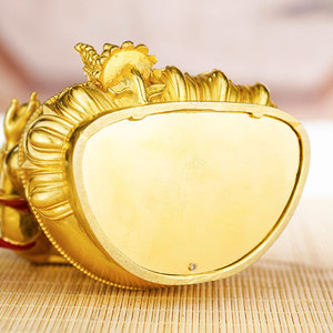 หัตถกรรมสมัยให<span class=keywords><strong>ม</strong></span>่,เครื่องประดับรูปปั้น<span class=keywords><strong>เจ้าแม่</strong></span><span class=keywords><strong>กวน</strong></span><span class=keywords><strong>อิ</strong></span><span class=keywords><strong>ม</strong></span>ทองแดงสีทองถนัดมือ - Product Image 4