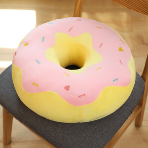 High Quality 3D Digital Print Donut Plush Sofa Chair Cushion Funny Food Shaped Ring Donut <b>Throw</b> Pillow for Home Decor - Product Image 5