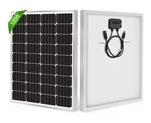 Modulo fotovoltaico di dimensioni personalizzate 10w 20w 30w 40w 50w 100w pannello solare 120w 12v mono poly pannello solare prezzo