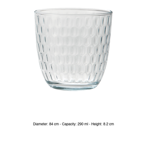 แก้วน้ำ Bormioli Rocco Slot ขนาด 29 ซล. สูง 8.2 ซม. เส้นผ่านศูนย์กลาง 8.4 ซม. - Product Image 3