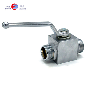 Vanne à bille en acier inoxydable KHM-20SR SS304/316 de fabrication chinoise Zhongye, personnalisable OEM, haute température, huile, haute pression - Product Image 6