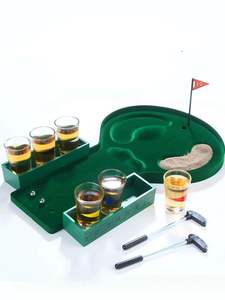 Kit de jeu de golf pour mariage : Défi de putting, tasses à balle, activité de fête pour les jeunes mariés, enterrement de vie de garçon, enterrement de vie de jeune fille, jouet de bar - Product Image 6
