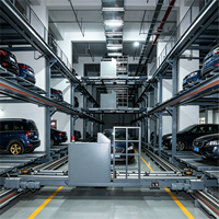 Système de stationnement automatique Tabitha PPY-D en acier avec moteur et garantie de 5 ans pour les parkings publics