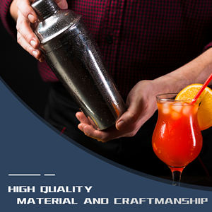 Смесительная ложка для коктейлей, 25 унций, набор для шейкера 750 мл, аксессуары для бара, 7 шт., набор для барменов из нержавеющей стали - Product Image 4