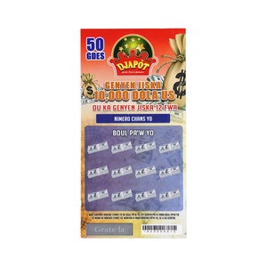 Venta al por Mayor de Boletos de Lotería Instantáneos de Papel Raspable, Fábrica de Impresión de Boletos de Lotería - Product Image 2