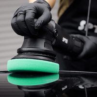 SPTA Tampon de polissage en mousse à coupe lourde T120 vert de 3 à 7 pouces pour polisseuse de voiture DA/RO/GA 1200/1500 #   Marques de disques abrasifs