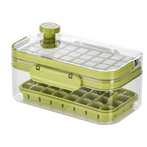 Double-Layer Self-Made Ice Cube Mold 15 Grid Pressing Tool for Easy Release Ice <b>Cream</b> <b>Maker</b> Tool - Product Image 5