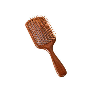 Cepillo para el Cabello de Madera de Sándalo Natural Ecológico, Peine de Masaje Capilar Suave Real para Salones, Peine de Masaje Meridiano con Cojín de Aire - Product Image 6